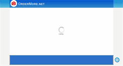 Desktop Screenshot of ordermore.net