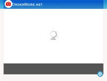 Tablet Screenshot of ordermore.net